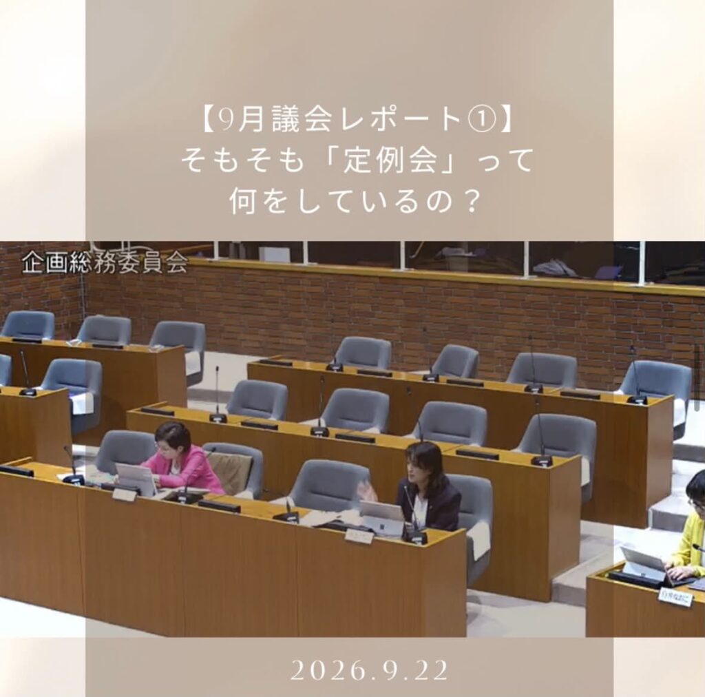 議会で発言している女性